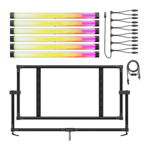 Quasar Science - Ossium frame c/w 6x 4’ Double Rainbow (UK power cable)